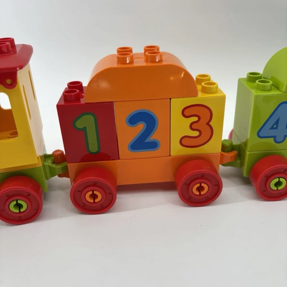 LEGO DUPLO 10847 Number Train –Complete Retired Set with Minifigs Dream Toy 2017